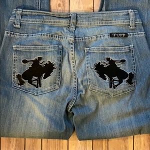 Cowgirl Tuff Wild n Wooly jeans size 31 x 33